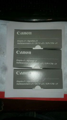 (1) Canon Staple J1 cartridge staples 6707a001 oem genuine Staple-J1