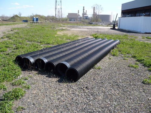 Corrugated Drain Pipe, 12&#034; x 20 Feet. Pickup only from Morrisville, PA