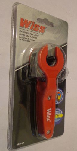 Wiss wrpcsm wiss ratchet pipe cutter, small, cuts 1/8&#034; - 1/2&#034; pipe diameter for sale