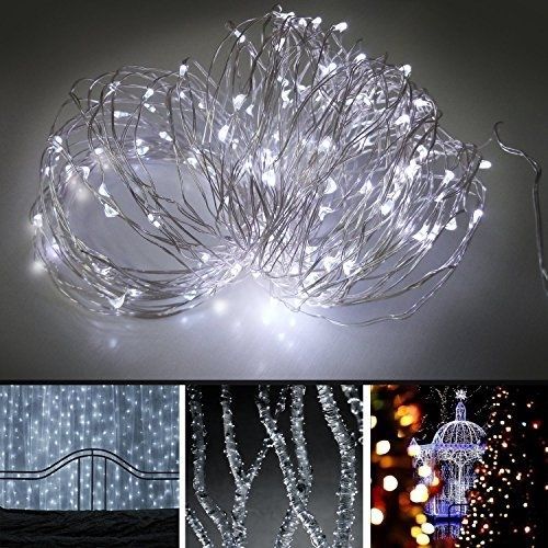 Solar string lights,eonfine outdoor string lights on flexible copper wire 72ft for sale