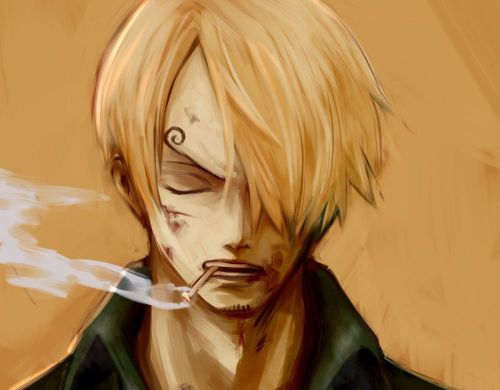 Cigarette Pirate Sanji One Piece,Wall Art,HD,Banner,Anime,Canvas Print,Decal