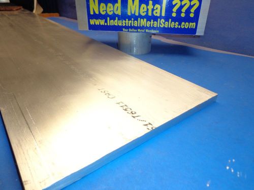 1pc 6061 T6511 Aluminum Flat Bar 1/2&#034; x 12&#034; x 16&#034;-Long