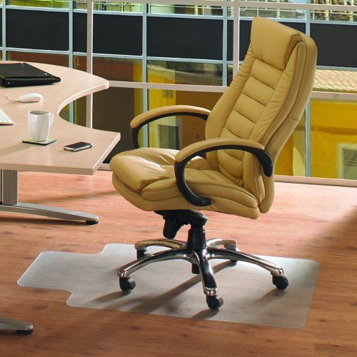 Floortex AdvantageMat PVC Chair Mat for Hard Floors - Wood, Tile, Linoleum or 48