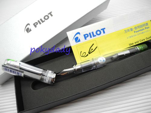 Green Pilot Prera FPRN-350R Medium nib Fountain pen with C-50 Converter