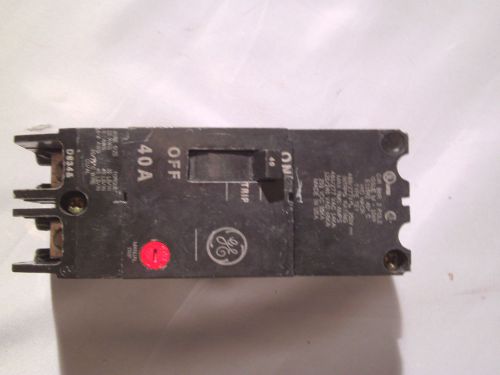 Ge 2 pole circuit breaker 40 amp issue m-1069 type tey for sale