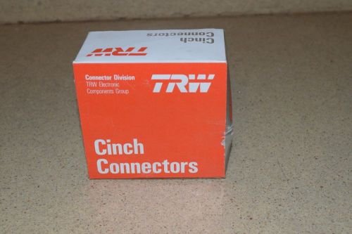 ** TRW CINCH CONNECTORS DBU 25S FO 10x -NEW IN BOX (A)
