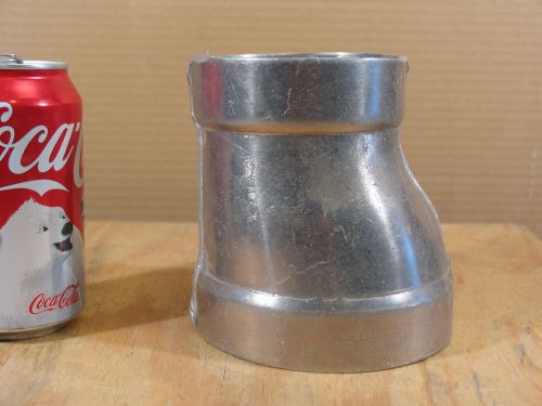 4&#034;-3&#034; aluminum eccentric conical reducer pipe fitting(allegheny co)bell end type for sale