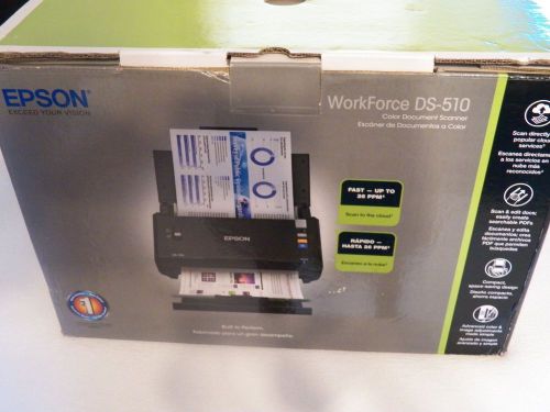 WorkForce DS-510 Document Scanner, 600 x 600 dpi