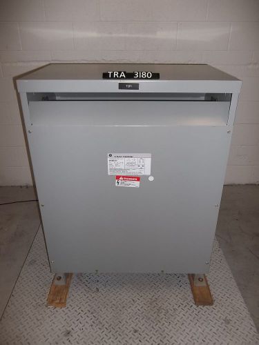 General electric 45 kva 3 phase pri 208 volt k factor transformer (tra3180) for sale