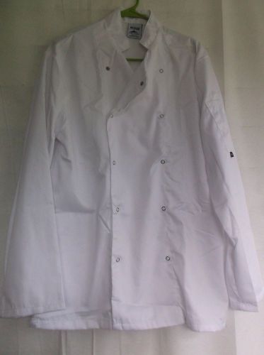 Portwest Bakers Medium Jacket Long Sleeved snap  Chef Shirt Polycotton New