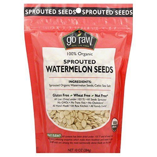 Goraw Organic Seeds-Sprouted Watermelon, Pack of 24