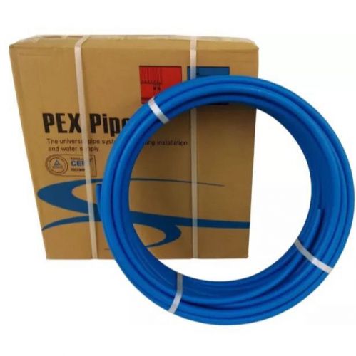 1/2&#034; x 100ft blue pex tubing/pipe pex-b 1/2-inch 100 ft potable water nonbarrier for sale