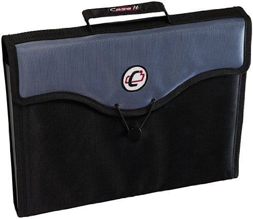 Case-it case-it 13-pocket expanding file with handle and shoulder strap, for sale