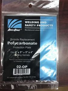 ARC ONE OUTSIDE REPLACEMENT POLYCARBONATE PROTECTION PLATE 02-0P FOR WELDING HEL