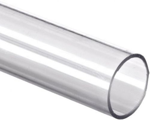 Polycarbonate Tubing, 1-7/8 ID X 2 OD X 1/16 Wall, Clear Color