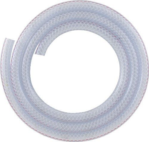 Ldr industries ldr 516 b1210 braided nylon tubing, 1/2-inch id x 10-foot, clear for sale