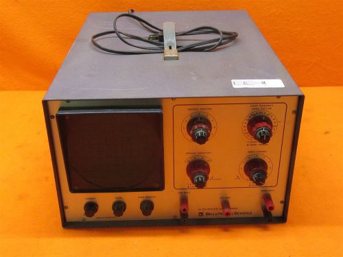 Vintage Bell &amp; Howell Schools DeVry Institute Oscilloscope Model 34 *Tested