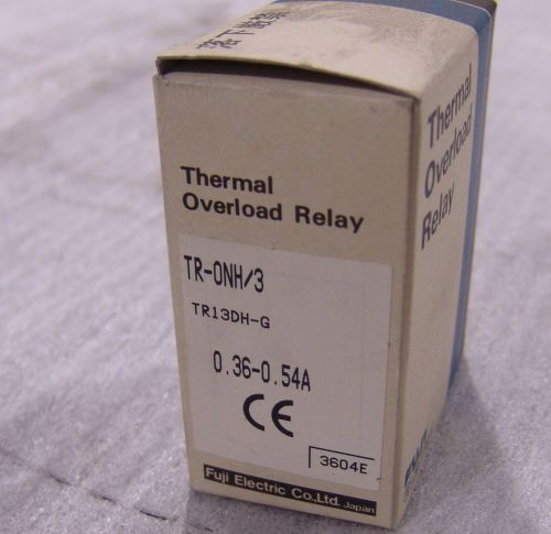Thermal overload relay Fuji TR-ONH/3 , .36 - .54A