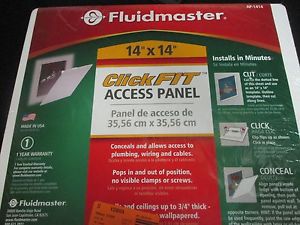Fluidmaster Snap In Access Panel Plastic 14 &#034;
