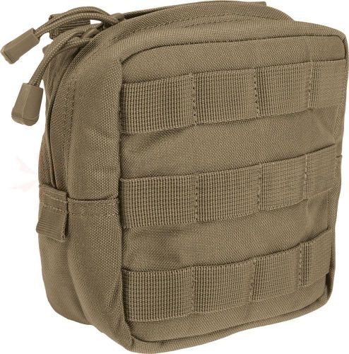New 5.11 tactical 6.6 padded molle/slickstick compatible pouch sandstone 58714 for sale