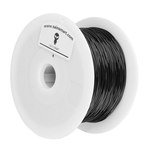Sainsmart 1.75mm flexible tpu 3d printers filament - 800g spool (black) for sale