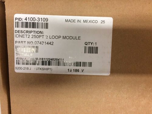 (new) simplex 4100-3109 -idnet2 250pt 2 loop module for sale