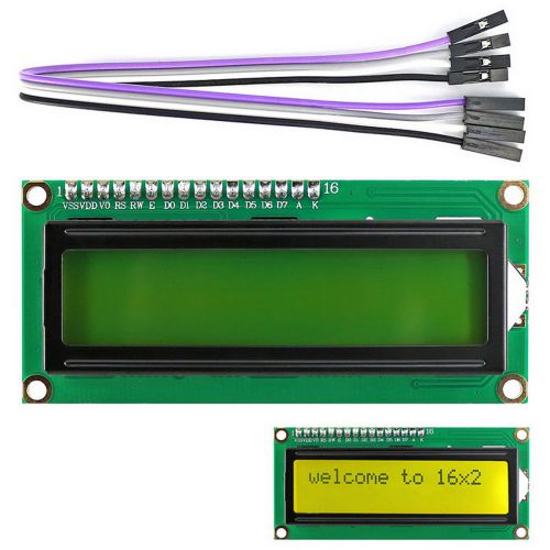 New IIC I2C 1602 80 x 16 Serial LCD Module Display For Arduino