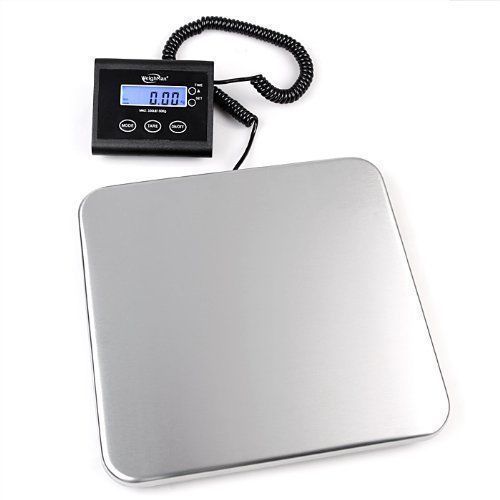 Industrial lcd postal scale weigh 330lb capacity heavy duty package shipping new for sale