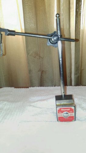Starrett No. 657 Mag Base with rods and snugs