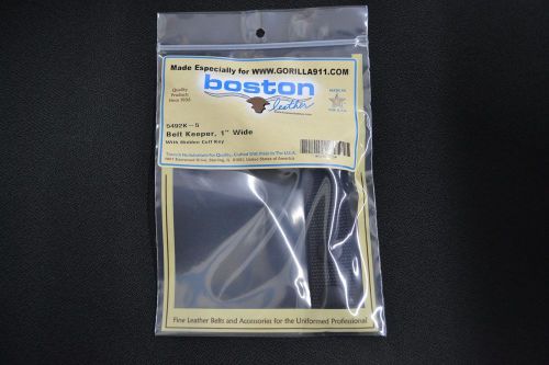 Boston leather 1” belt keeper, ballistic weave 5429k-5 belt keeper for sale