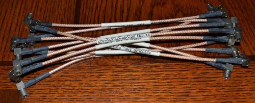 Astrolab SMB Cables, Lot of TEN, 8.25&#034; Right Angle Connectors NICE