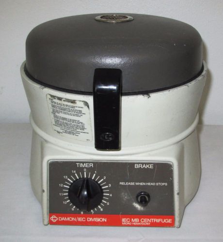 Made-in-the-USA IEC MB 24-Place Microhematocrit Centrifuge - Tested - Works Well