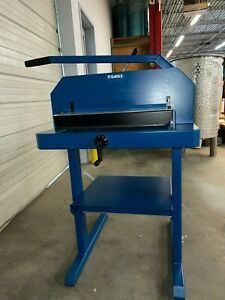 DAHLE PAPER CUTTER &amp; STAND - Used