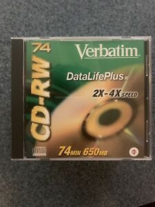 Verbatim CD-RW Lot of 8