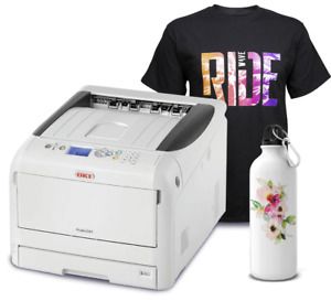 NEW Oki Pro 8432WT 11x17 Digital Transfer Press White Toner Laser Color Printer