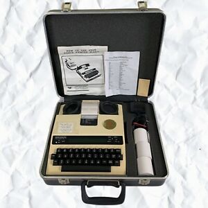 Vintage Krown Research Porta-Printer Plus Deaf/Hearing Impaired Phone+ Hard Case