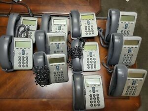 Cisco CP-7911 unified IP Phone  Lot of 21 phones only 11 pictured