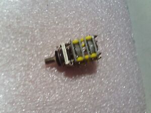 ELECTROSWITCH ROTARY PART # 3762LA  NSN:  5930-00-164-9691  PART # 10180341-14