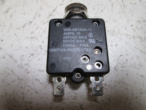 Tyco w58-xb1a4a-10 circuit breaker *used* for sale