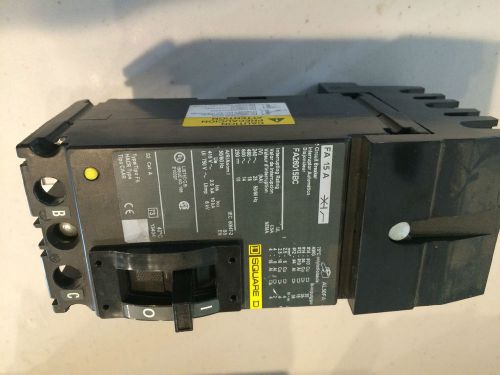 Fa26015bc square d circuit breaker 2p 600v 15a i-line breaker for sale