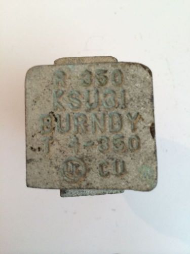 Burndy KSU31 T #4 - 350MCM Tin Plated Copper Split-Bolt Connector
