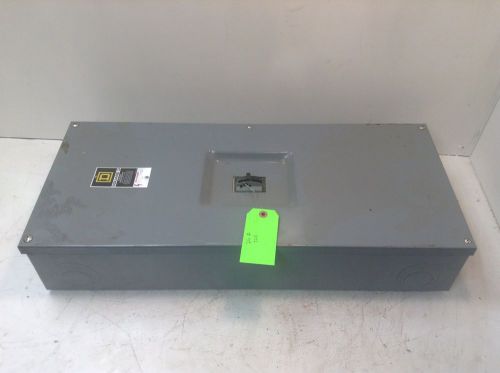 Square d 225 amp enclosed circuit breaker disconnect switch kal36225 600 vac for sale