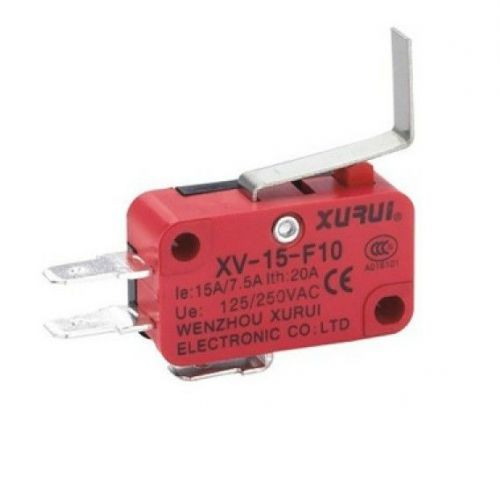 (1) Miniature Micro Switch 15A Simulated  &#034;V&#034; Lever Type Appliance