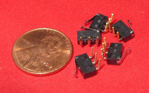 5 x Panasonic Sub Miniature Microswitch Switch  With Lever - NO or NC SPDT, TINY