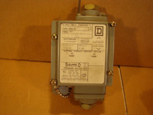 Square D Pressure Switch Interrupter 9012 GHW-21 Series C  PSIG 050