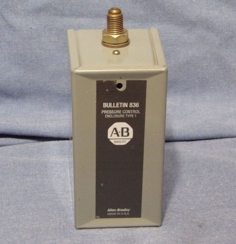 Allen  Bradley Bulletin 836 Pressure Control Enclosed Type 1