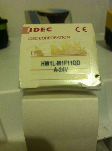 Idec HW1L-M1F11QD-A-24V Switch, Industrial Pushbutton, 22Mm