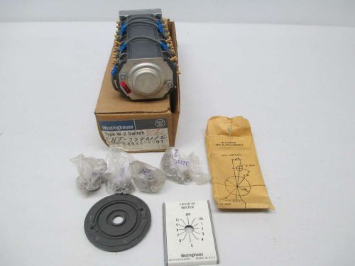 Westinghouse 633a488g01 typw w-2 rotary switch 600v-ac 20a d364962 for sale