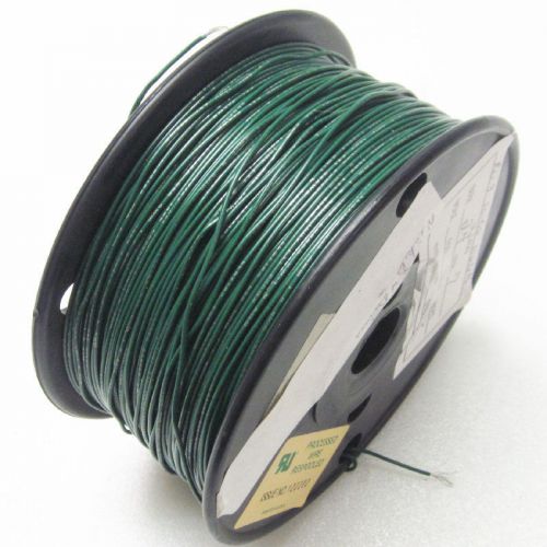 800 feet 24 awg ul 1429 green hook-up wire 150 volt for sale