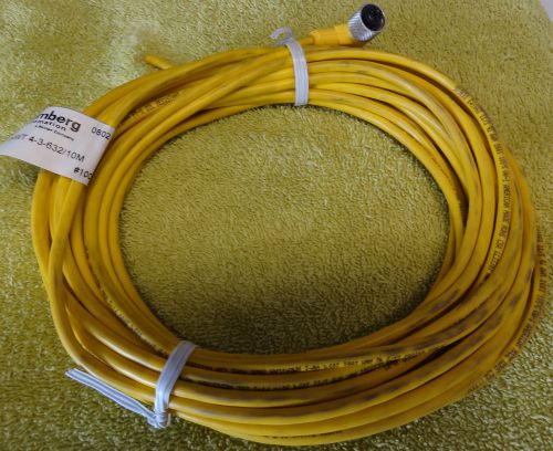 Lumberg automation cable rkwt 4-3-632/10m for sale
